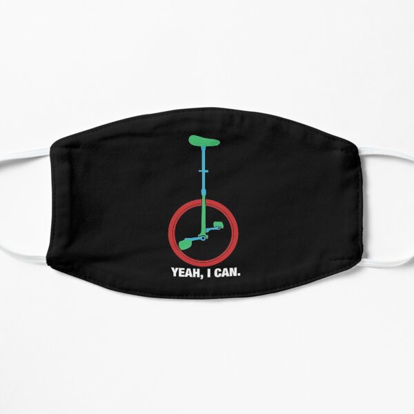 Yeah I can Unicyclist Graphic Jersey Flat Mask