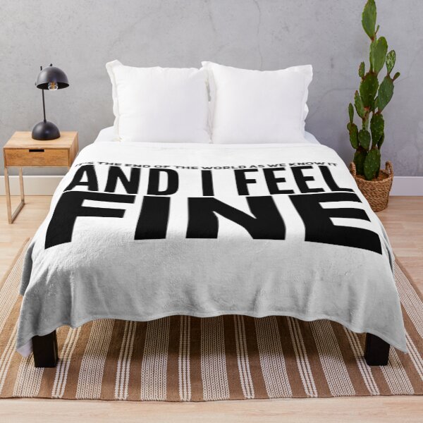 Item preview, I Feel Fine (Black) designed and sold by UnicornPeeps.