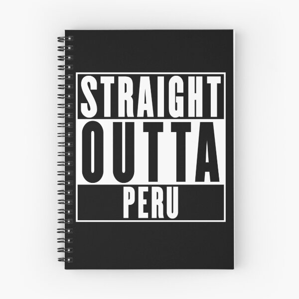 Item preview, Straight Outta Peru designed and sold by RandomStuffShop.