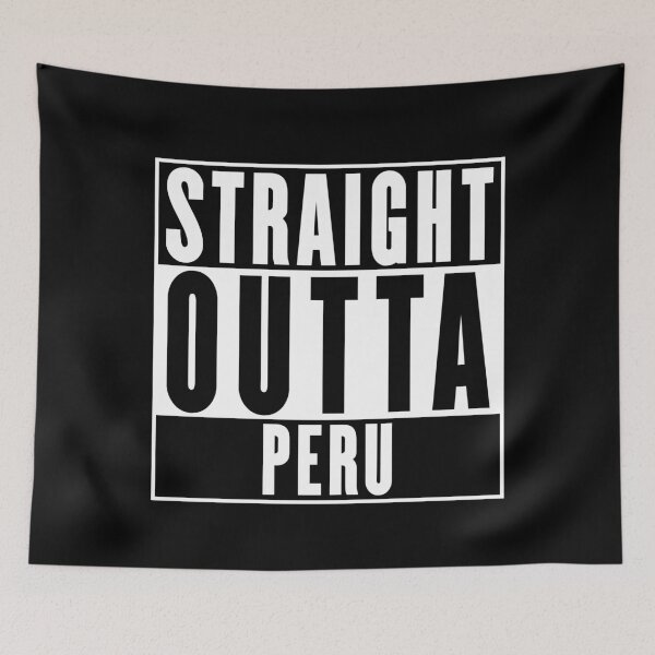 Item preview, Straight Outta Peru designed and sold by RandomStuffShop.