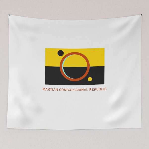 Item preview, Martian Congressional Republic Flag For The Expanse designed and sold by ecdato.
