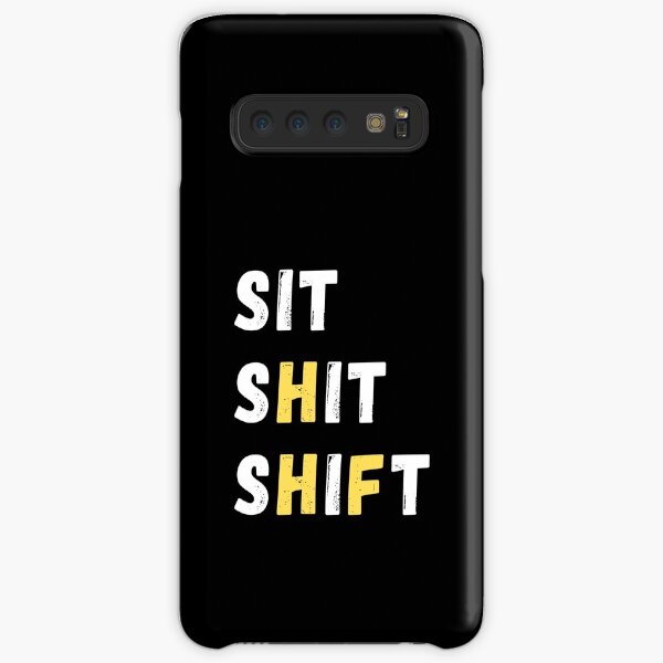SIT SHIT SHIFT - WHEN NOTHING TO DO Samsung Galaxy Snap Case