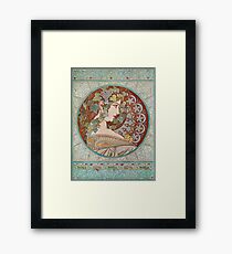 Alphonse Mucha - Ivy Framed Print