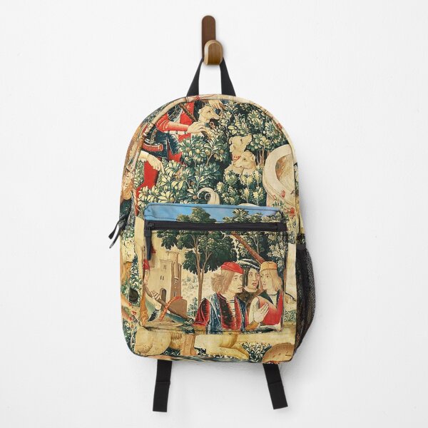Item preview, Medieval Unicorn Floral Tapestry designed and sold by Epitome Girl.