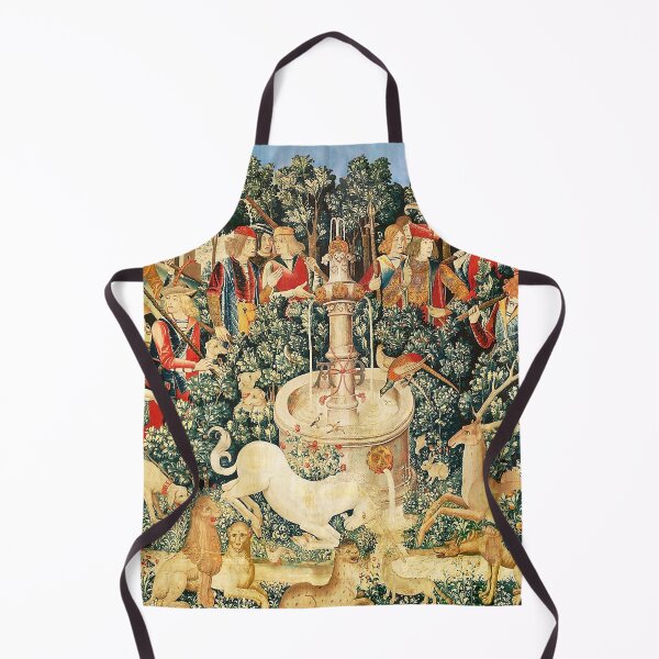 Item preview, Medieval Unicorn Floral Tapestry designed and sold by Epitome Girl.