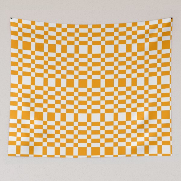 Item preview, Alternate Cute Pet Goldfish Pixel Orange and White Designs Camouflage Repeating Retro Vintage Patterns designed and sold by TeachUrb.