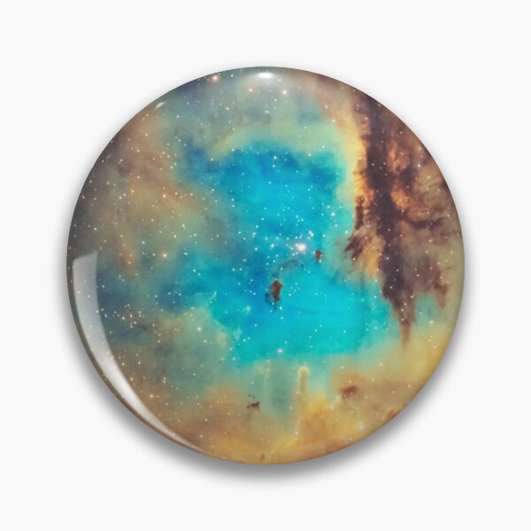 Item preview, NGC 281 - Hubble Palette Narrowband designed and sold by The Ski.es Astrophotography.