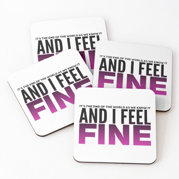 Item preview, I Feel Fine (Version #2) designed and sold by UnicornPeeps.