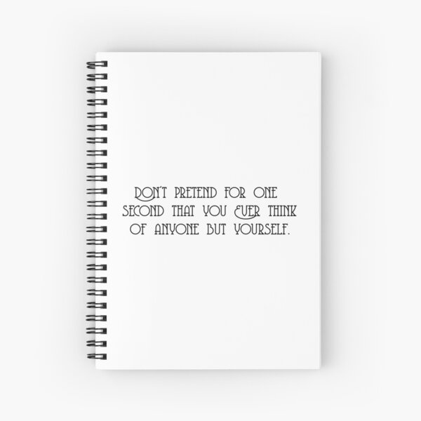My tits are about to drop off. - Eve / Killing Eve Quote | Spiral Notebook