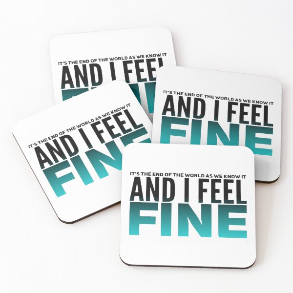Item preview, I Feel Fine (Version #3) designed and sold by UnicornPeeps.