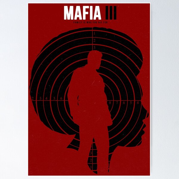 Mafia III 3 Framed Print Ad/poster Official PS3/PS4 Xbox -  Sweden