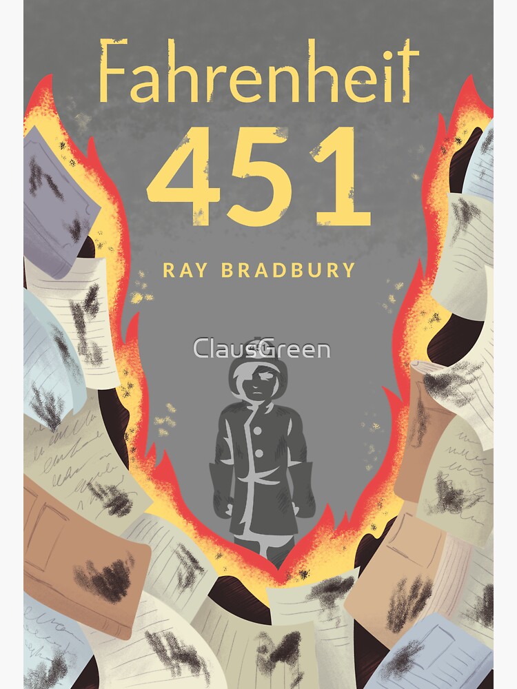 Fahrenheit 451 book cover