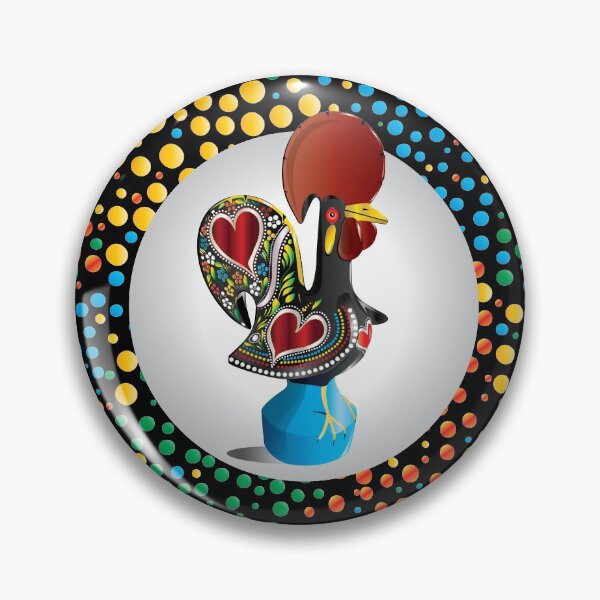 Item preview, Portugal’s Barcelos Rooster Emblem (Galo) designed and sold by Nobiya.