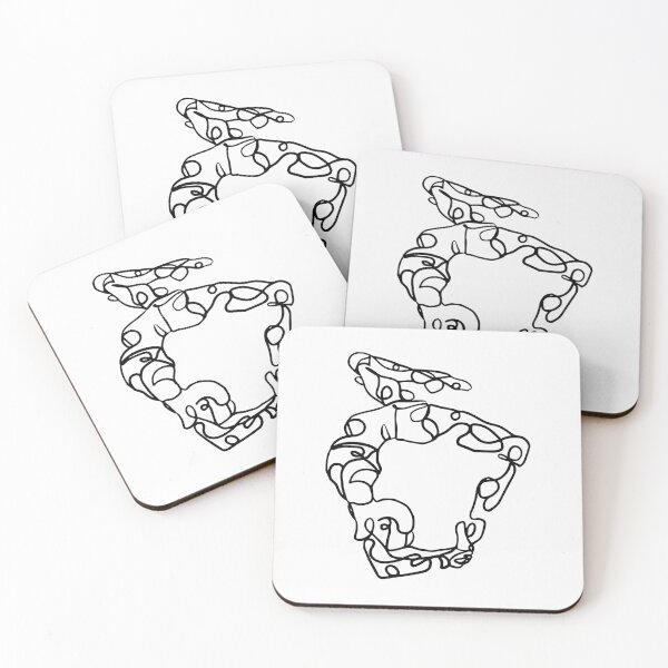 Item preview,  Contour Line Yoga-Advance Scorpion Handstand 3  designed and sold by FranksArtWorld.