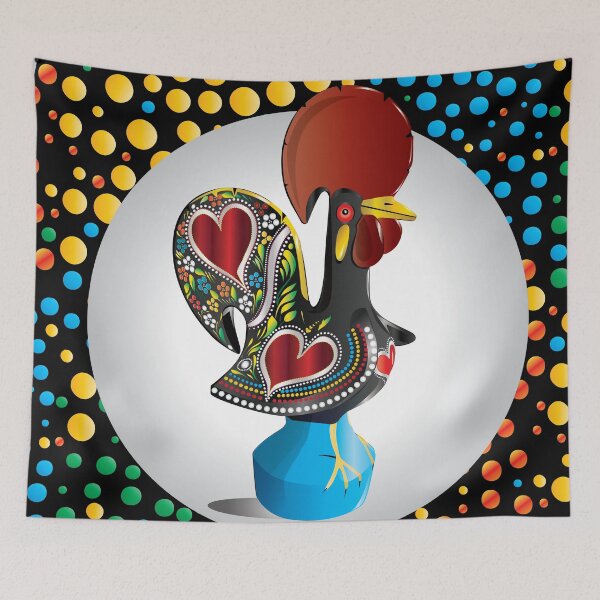 Item preview, Portugal’s Barcelos Rooster Emblem (Galo) designed and sold by Nobiya.