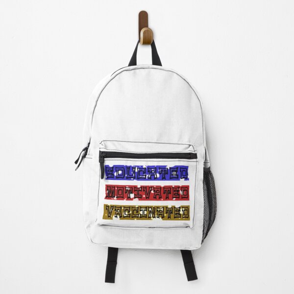 Item preview, educated motivated vaccinated designed and sold by ishako online.