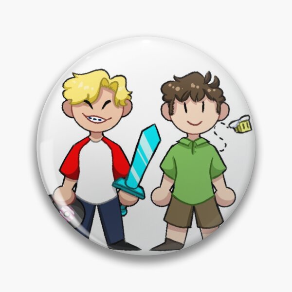 Item preview, Tommyinnit & Tubbo designed and sold by vetrasama.
