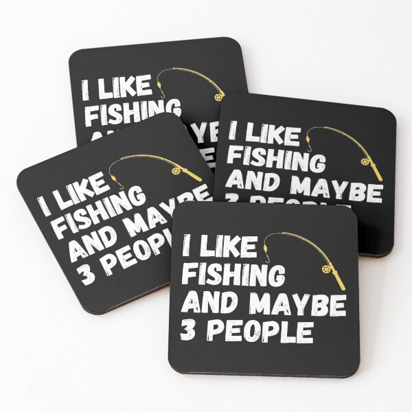 Item preview, Fishing Lover Funny Gift Idea I like Fishing And Maybe 3 People designed and sold by ds-4.