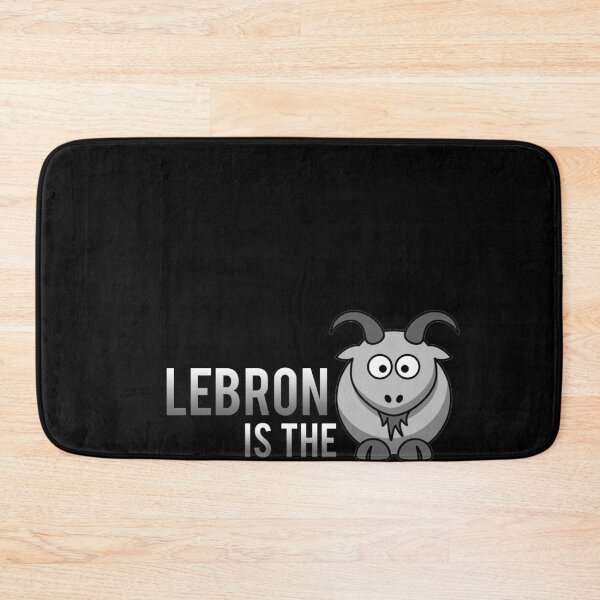 Item preview, Lebron James is the Goat Black Shirts Mask & Sticker designed and sold by alecleslie.
