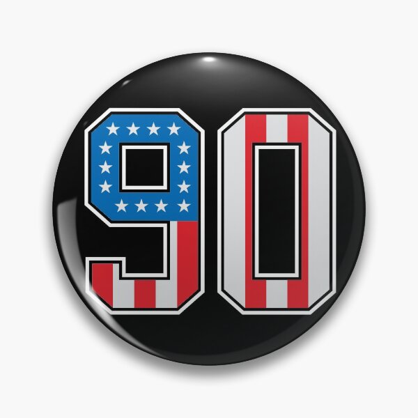 Item preview, 90 American Lucky Number Ninety United States Flag designed and sold by Urosek.