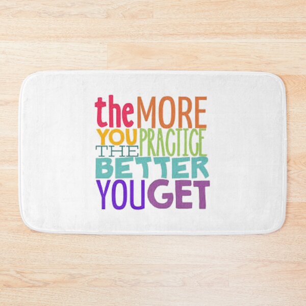 Item preview, The more you practice ... designed and sold by BESTSAYINGS.