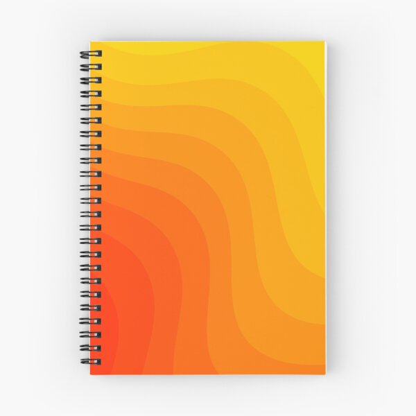 Item preview,  Gradient Orange Red Color Abstract Waves designed and sold by Butterfly-Dream.