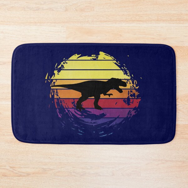 Item preview, Dinosaur trex on retrostyle retro background  designed and sold by ChatterFox.