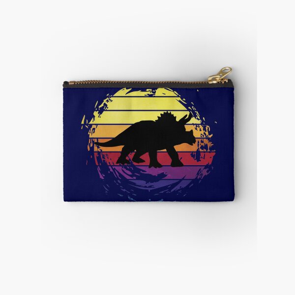 Item preview, Dinosaur Triceratops animal on retrostyle retro background designed and sold by ChatterFox.