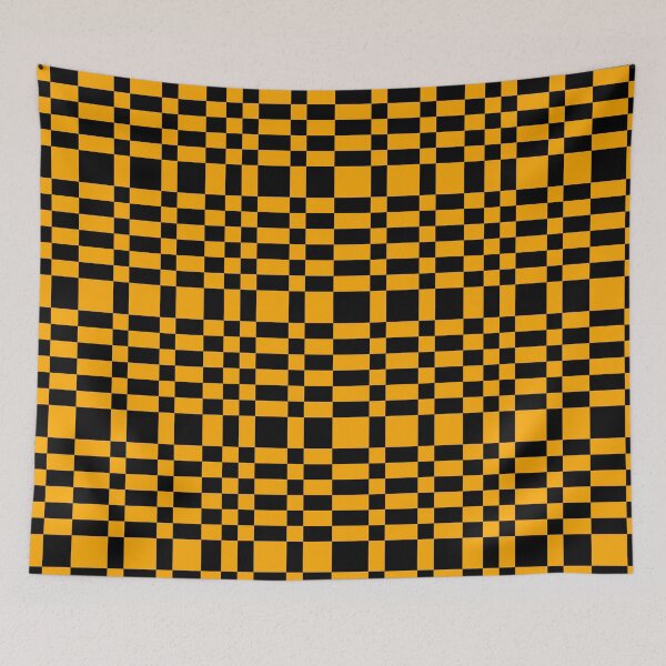Item preview, Alternate Tiger Tigress Pixel Orange and Black Designs Camouflage Repeating Retro Vintage Patterns designed and sold by TeachUrb.