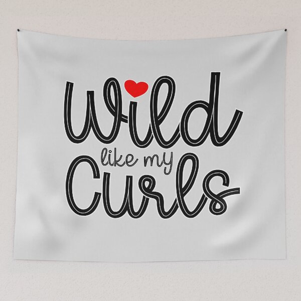 Item preview, Wild Like My Curls designed and sold by THUDcreative.