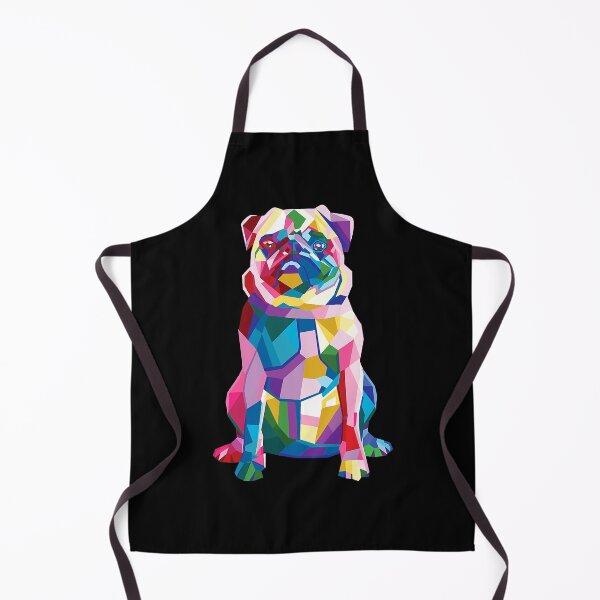 Artikelvorschau, Mops Hund Mutter Coloful Pop Art Mops entworfen und verkauft von GordonDrummond.