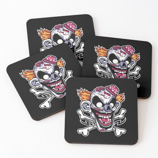 Item preview, Clown Skull || Cartoon skull design designed and sold by Ninjawhere.