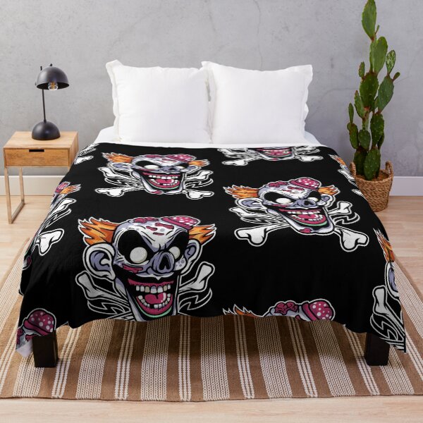 Item preview, Clown Skull || Cartoon skull design designed and sold by Ninjawhere.