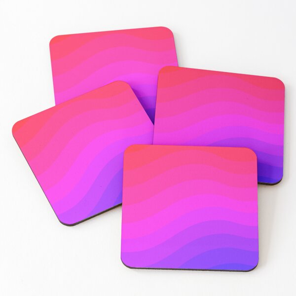Item preview, Gradient Colorful Rainbow Color palette Abstract Waves designed and sold by Butterfly-Dream.
