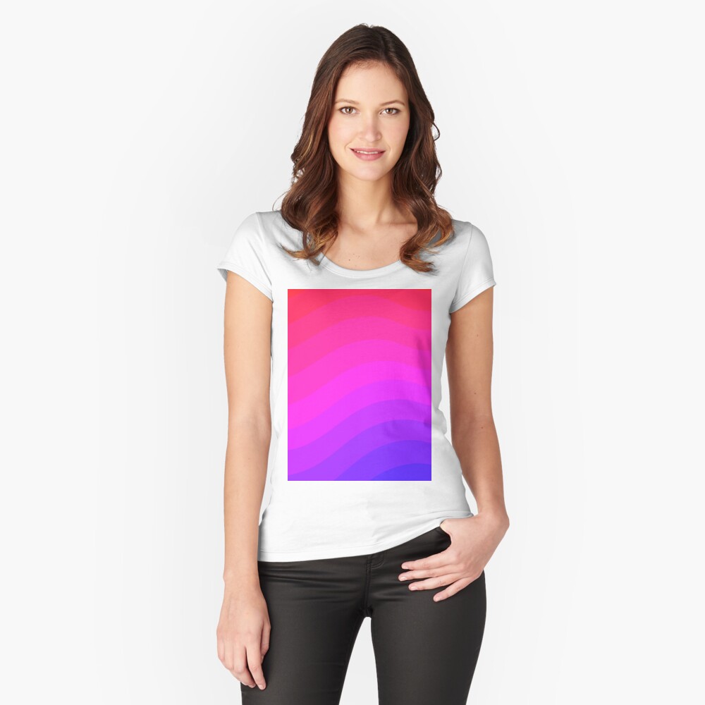Item preview, Fitted Scoop T-Shirt designed and sold by Butterfly-Dream.