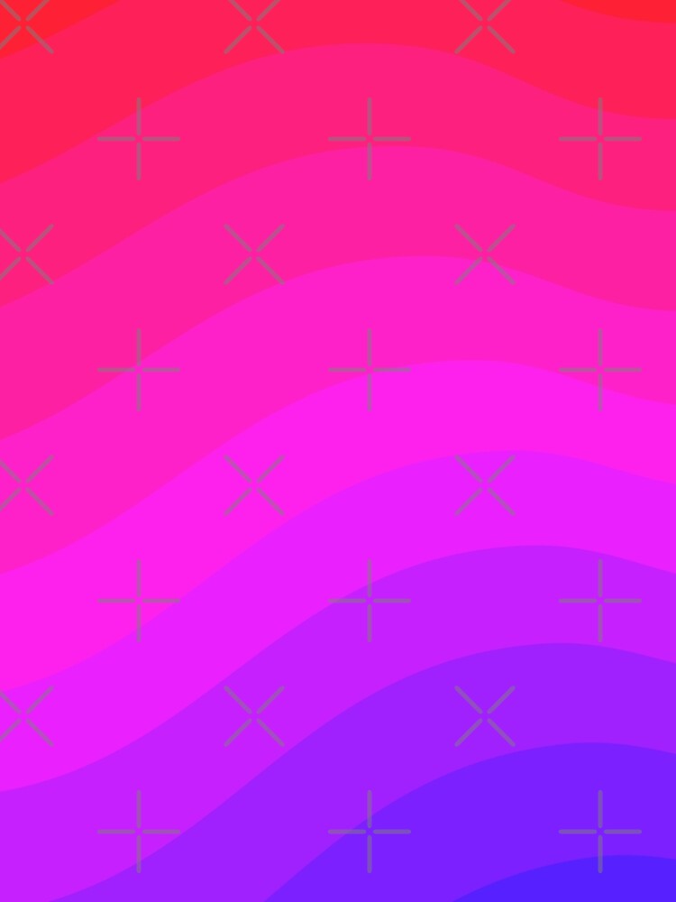 Thumbnail 4 of 4, A-Line Dress, Gradient Colorful Rainbow Color palette Abstract Waves designed and sold by Butterfly-Dream.