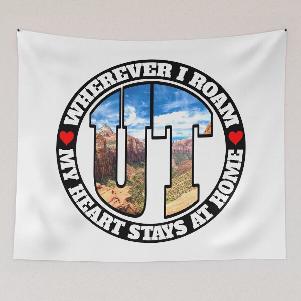 Item preview, Heart Stays Home - Utah designed and sold by DonDota.