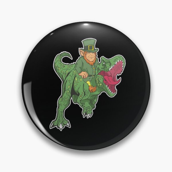 Artikelvorschau, Leprechaun on Dino St. Patricks Day entworfen und verkauft von NorthShirt.