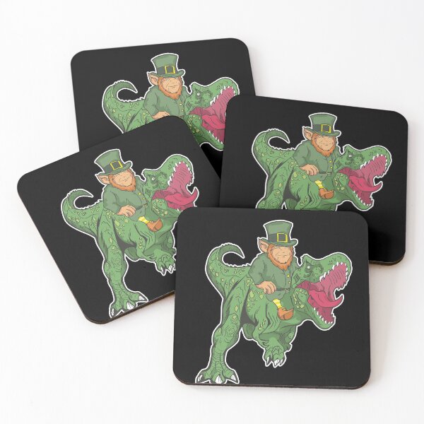 Artikelvorschau, Leprechaun on Dino St. Patricks Day entworfen und verkauft von NorthShirt.