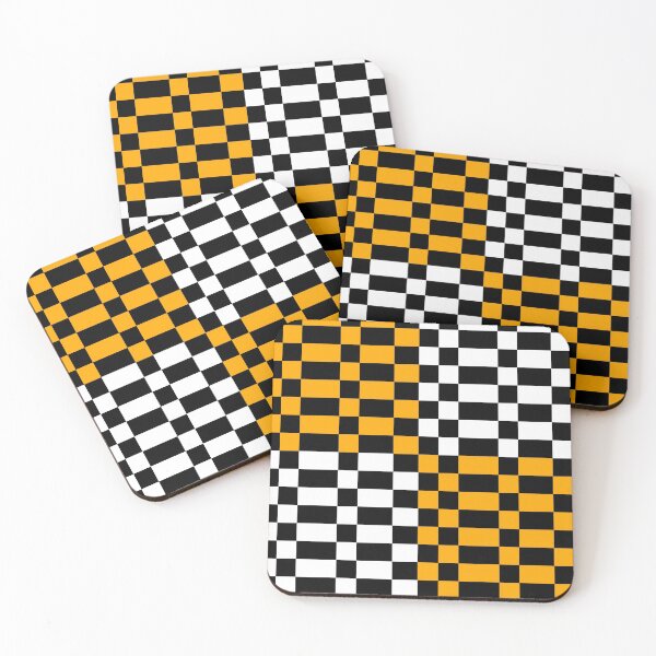 Item preview, Tiger Zebra Pixel Orange White and Black Designs Camouflage Repeating Retro Vintage Patterns designed and sold by TeachUrb.