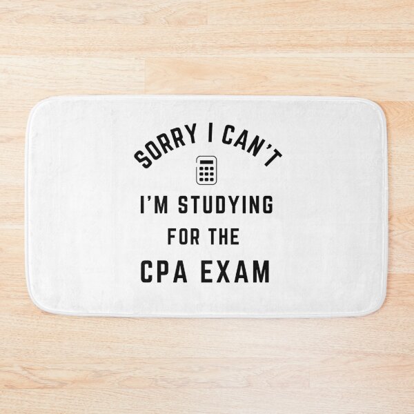 Item preview, Sorry I Can't I'm Studying For The CPA Exam Gift for Accountants  designed and sold by FazCreations.