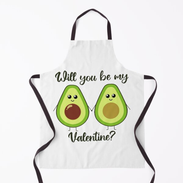 Item preview, Will you be my valentine | cute avocado holding hands designed and sold by felinefeelings.