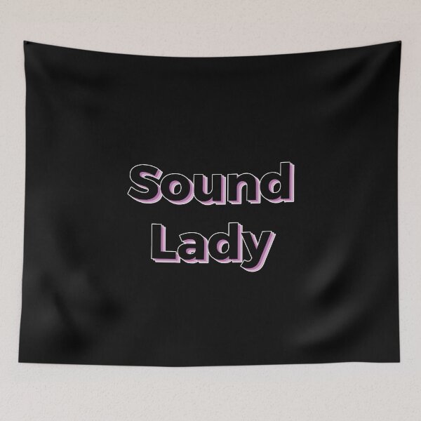Item preview, Sound Lady Sound Engineering Female designed and sold by DanLopesMerch.