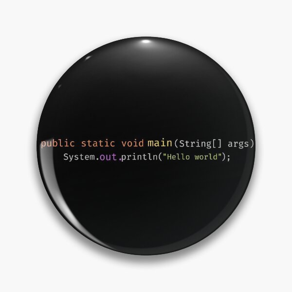 Item preview, Programming code "hello world" designed and sold by MoreArt15.