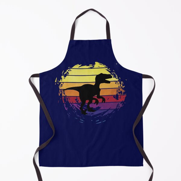 Item preview, Velociraptor animal on retrostyle retro background designed and sold by ChatterFox.