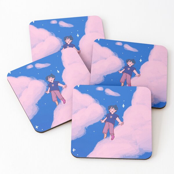 Item preview, aesthetic floating boy in clouds designed and sold by creaturesditch.