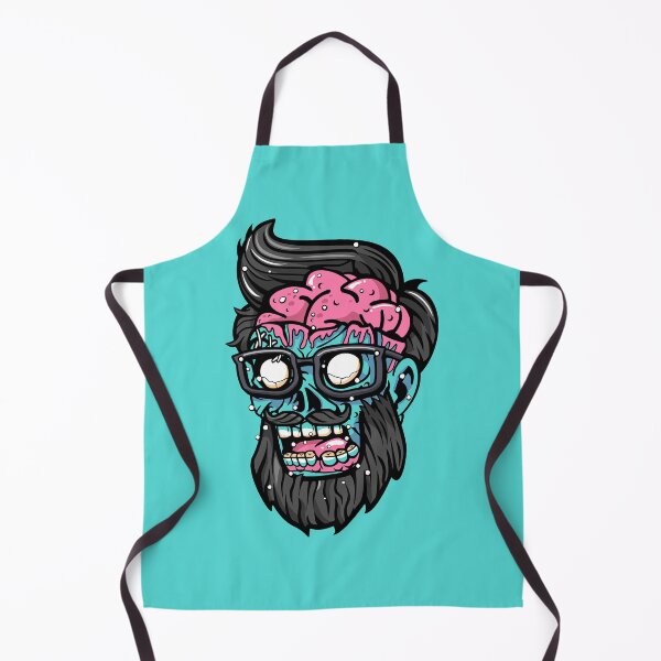 Item preview, Zombie Hipster Skull || Cartoon Graffiti Style Design designed and sold by Ninjawhere.