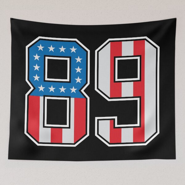 Item preview, 89 American Lucky Number Eighty-nine United States Flag designed and sold by Urosek.