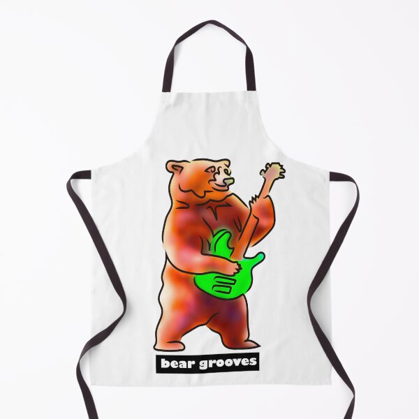 Item preview, Bear on electric bass designed and sold by Xdelacra.
