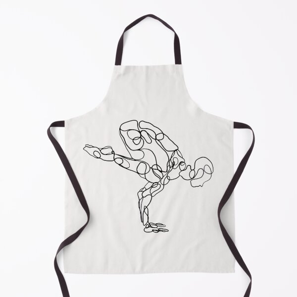 Item preview, Contour Line Yoga-Crane Pose 1  designed and sold by FranksArtWorld.